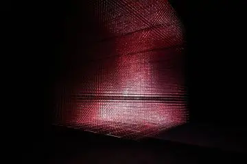 Light Sculpture of Flames