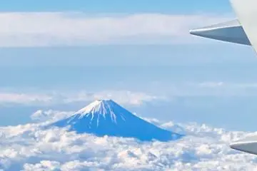 Mt Fuji from Airplane