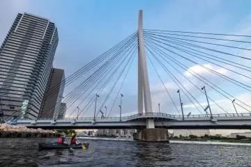 Chuo-Ohashi Bridge (Photo: Fabien Recoquille)
