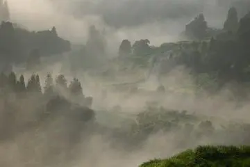 Hoshitoge Rice Terrace at sunrise