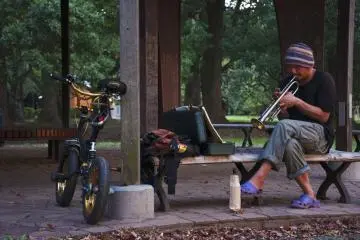The Musicians at Yoyogi Park 