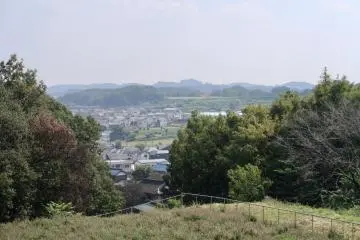 View from terrace seating
