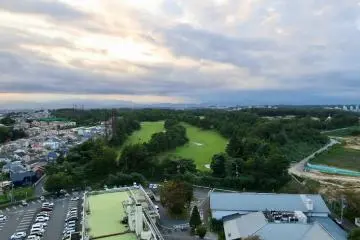View from ferris wheel