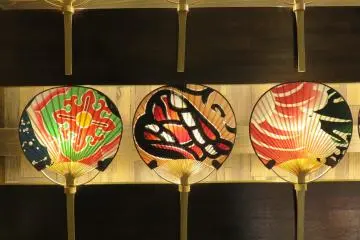 Fans inspired by the Neputa Matsuri