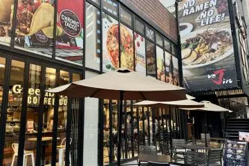 FOOD HALL BLAST! TOKYO’s outdoor seating
