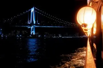 Rainbow Bridge in Odaiba