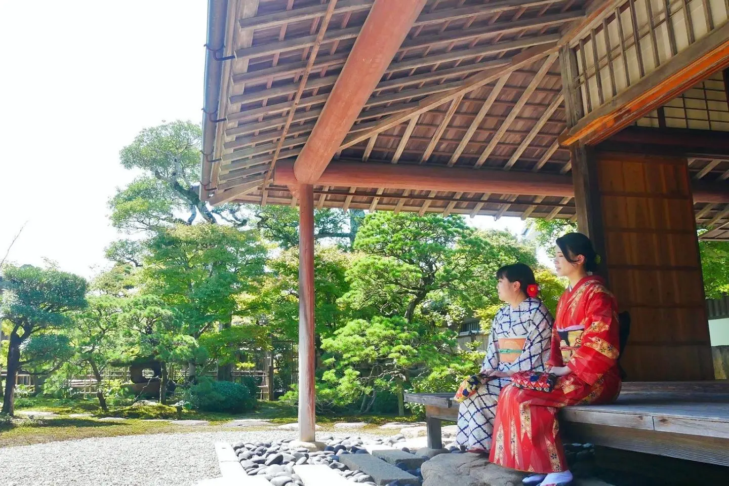 기쿠야 가문 생가의 일본식 정원 (저작권: Hagi City)