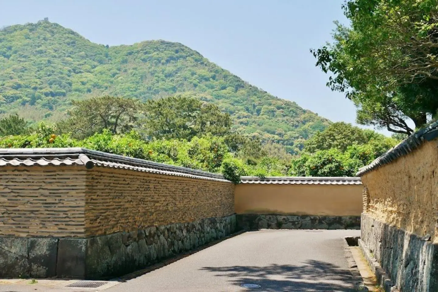 하기성 마을의 상류층 사무라이 주거지 (저작권: Hagi City)