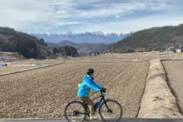 Cycling through the countryside