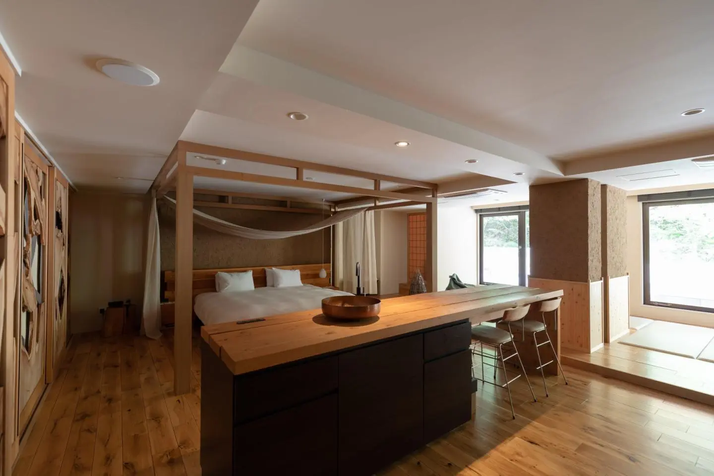 Shirakaba Zen Suite (Créditos de foto: Tobira Onsen Myojinkan)