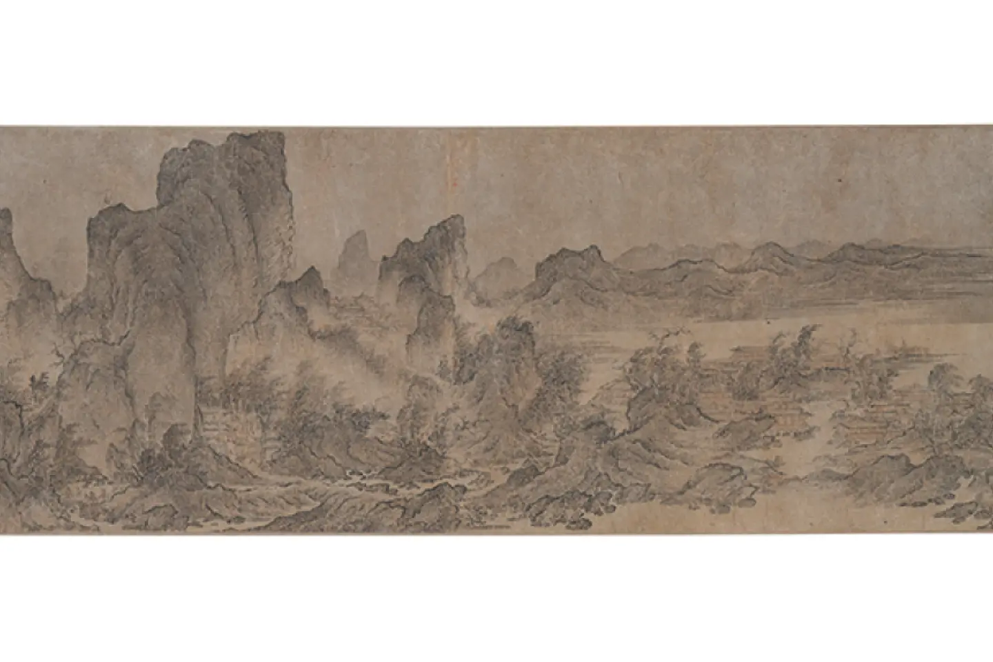 장산탑의 풍경    연문귀(燕文貴)    북송왕조, 10~11세기 