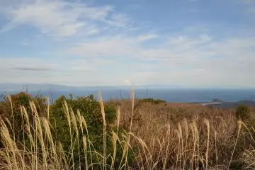 A view of Mt. Fuji from the start of the trek
