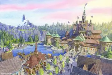 Panoramic view of Frozen Kingdom (Daytime)