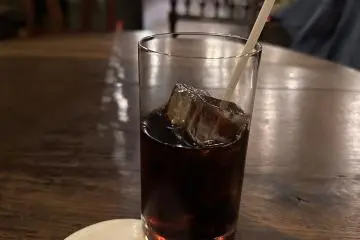 Ice coffee, refreshing and smooth