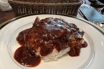 Premium beef hayashi rice 