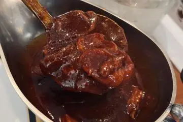The beef hayashi sauce is rich and an original recipe