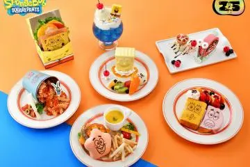 SpongeBob Cafe “CAFE Secret Recipe” is Opening for a Limited Time in Shibuya