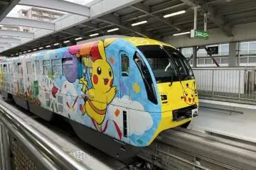 The monorail station takes you to many attractions in Naha