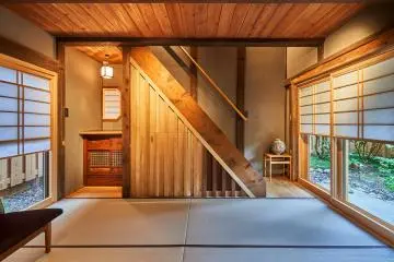 Lovely architecture at Kura villa