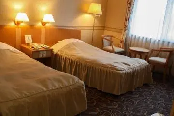 Twin rooms with ample space