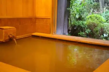 Baths with Ikaho's golden hot spring waters
