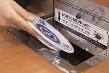 Slot on each table (Photo: Kura Sushi)