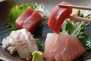 Fresh sashimi