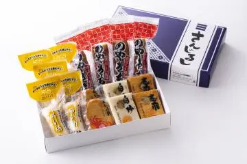 Boîte de pâtés de poisson assortis