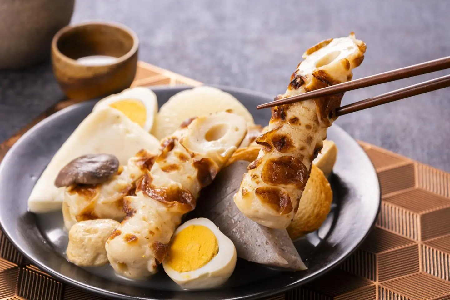 Le chikuwa de Maruishi Numata Shoten dans un oden (Photo: Maruishi Numata Shoten)