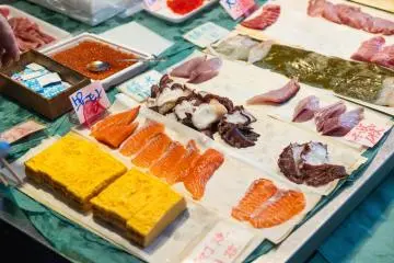 Fruits de mer frais