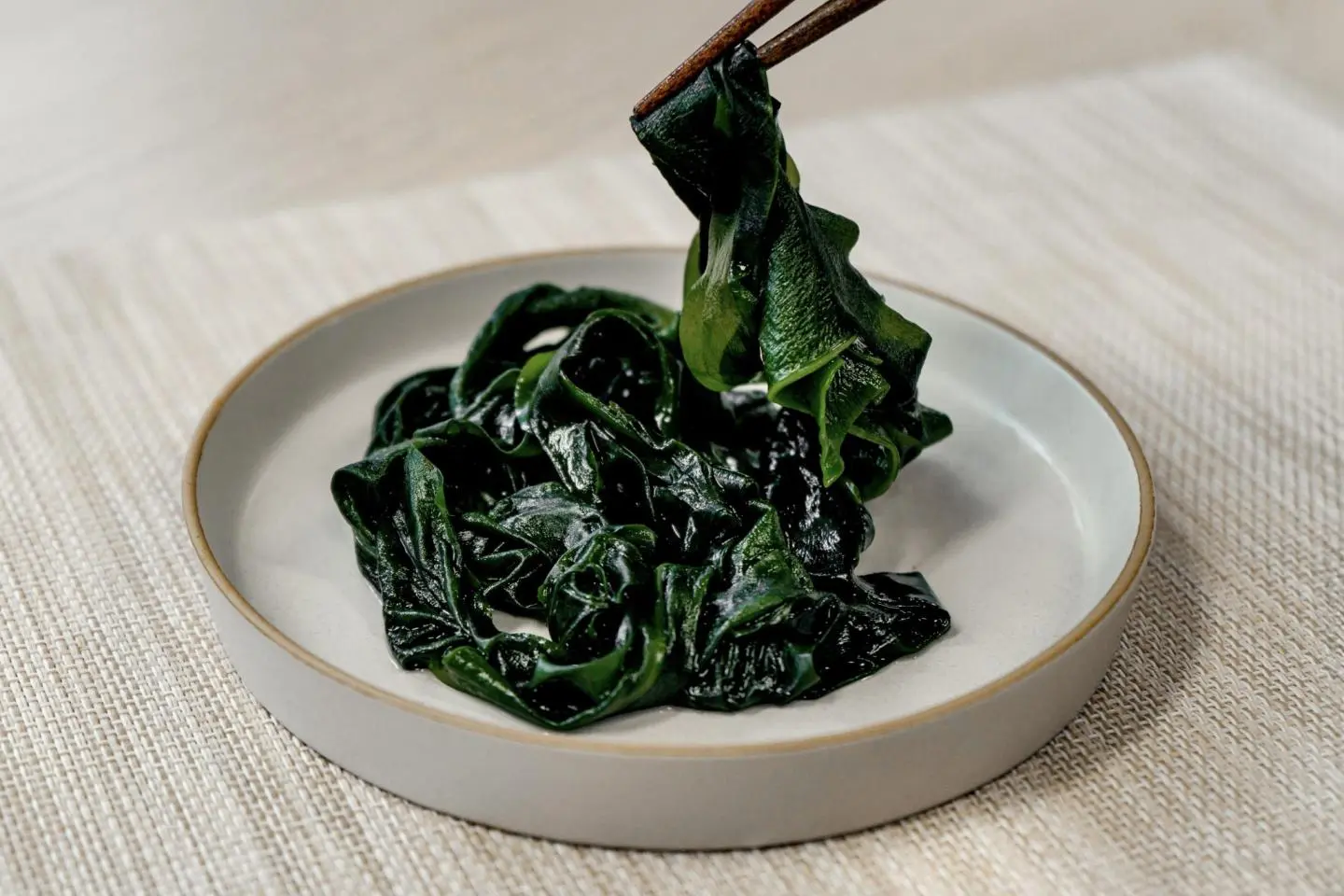 Le wakame de Kawamura provient de Sanriku (Photo: Cathy Guex)