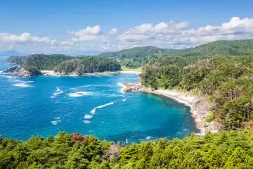Le littoral de Rikuzentakata