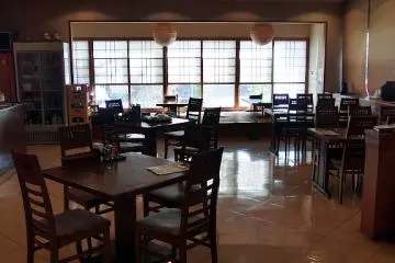 The restaurant on the first floor