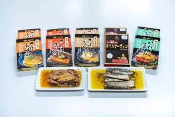 Gamme moderne de produits Tawara Kanzume