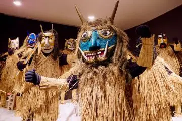 Masques au Namahage Museum