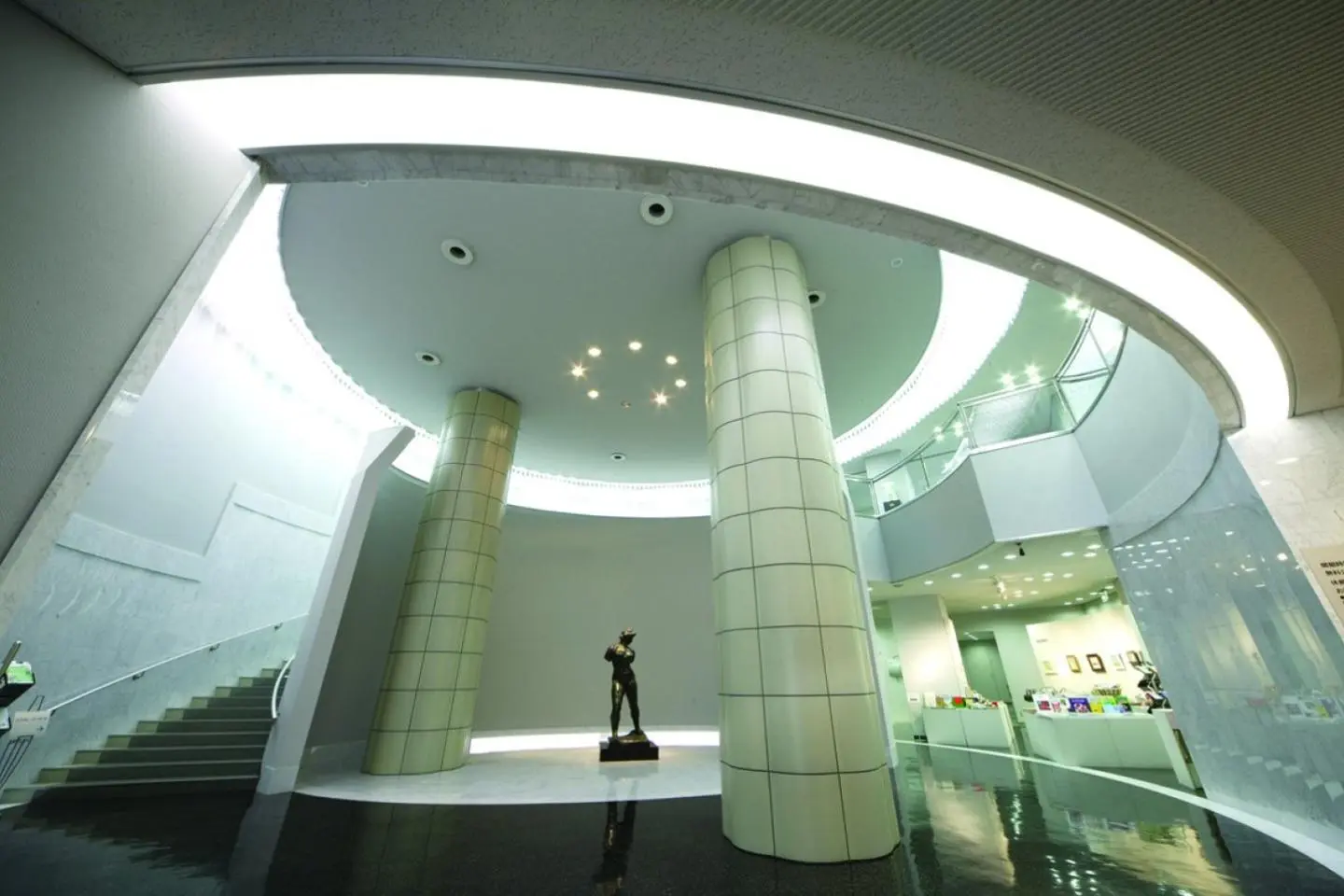 L’intérieur du musée