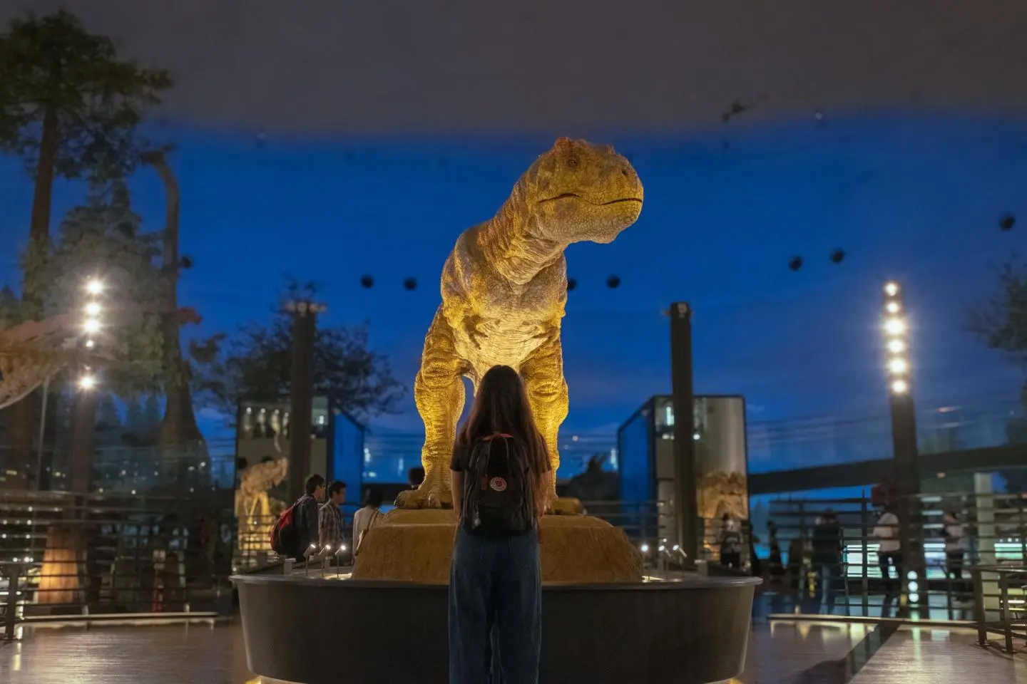 T. rex animatronic (照片由: Kota Hasegawa)