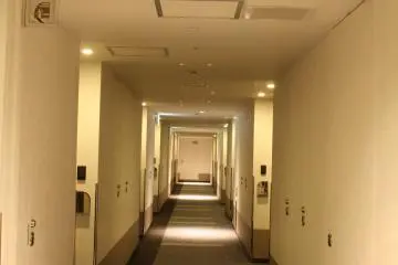 Corridor to your room