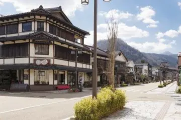 Yamanaka Onsen’s quaint townscape