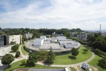 Exterior view of 21st Century Museum of Contemporary Art, Kanazawa