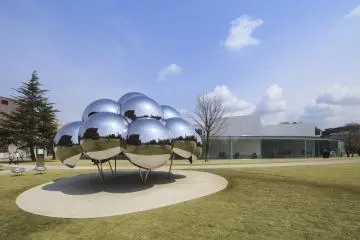 Exterior view of 21st Century Museum of Contemporary Art, Kanazawa