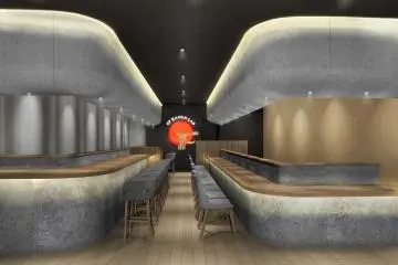 A look at the GF Ramen Lab (a gluten-free ramen specialty store) (Photo: <a href="https://prtimes.jp/main/html/rd/p/000000248.000027446.html" target="_blank" rel="noreferrer noopener nofollow">Kenmin Foods Co., Ltd.</a>)