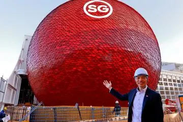 The Singapore Pavilion taking shape – the Expo is a must for design and architecture fans! (Photo: <a href="https://prtimes.jp/main/html/rd/p/000000001.000153582.html" target="_blank" rel="noreferrer noopener nofollow">EXPO 2025 Osaka Kansai Expo Singapore Pavilion</a>)