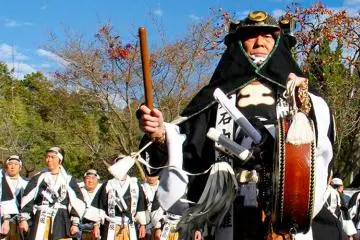 Performers in traditional Samurai clothes (Photo: <a href="http://www.gishimatsuri.com/index.html" target="_blank" rel="noreferrer noopener nofollow">Gishi Matsuri Committee Website</a>)