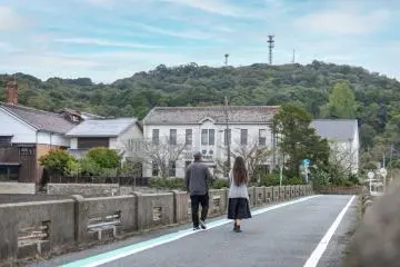 Nagayama Honke Shuzojo’s main building (center)