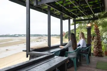 PANARI’s outdoor terrace