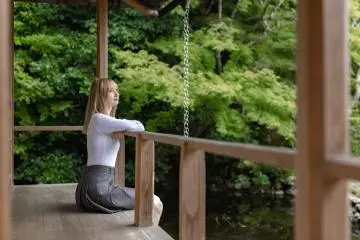 A tranquil viewing experience