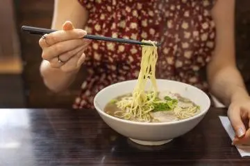 Delicious ramen at Ikkyu