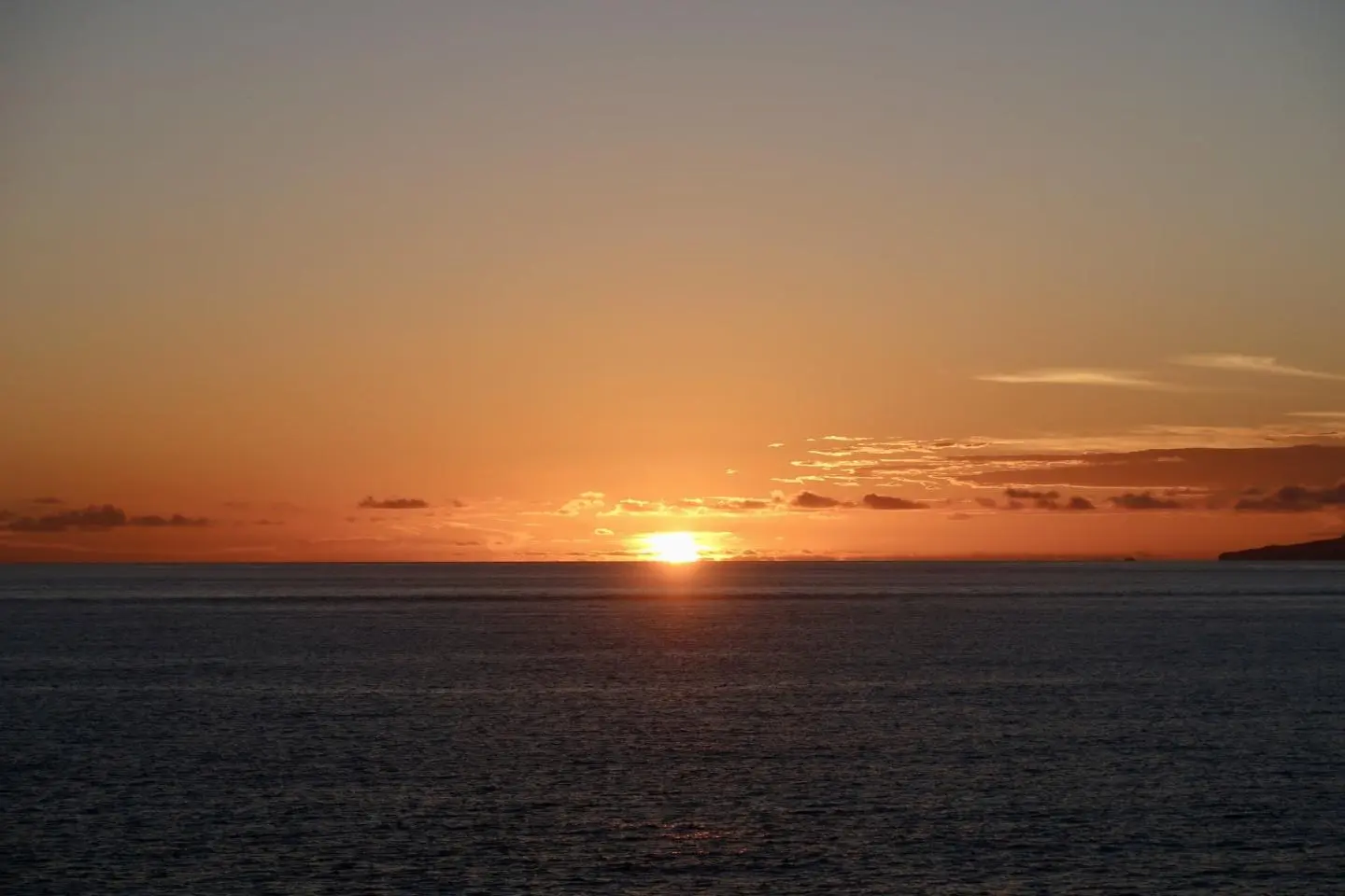 Orange sunset