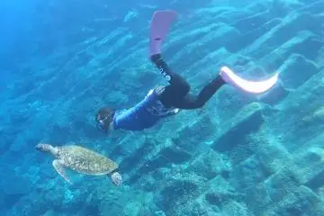 Snorkeling off of Miyakejima (Photo: MIYAKEJIMA TOURIST ASSOCIATION)